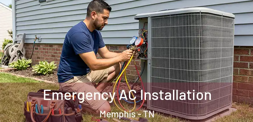 Emergency AC Installation Memphis - TN